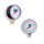 Heizungs-Manometer d = 63 mm 3/8&quot;, 0 - 4 bar,  radial, RF 63, Anschluss unten