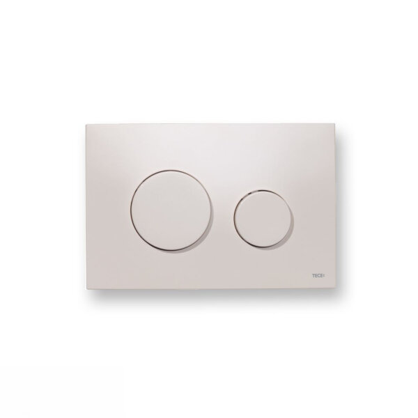 TECE loop WC-Betätigungsplatte, 2-Mengentechnik, Kunststoff pergamon