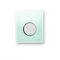 TECEloop Urinal-Bet&auml;tigungsplatten, Glas gr&uuml;n,...