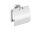 Papierhalter mit Deckel, chrom