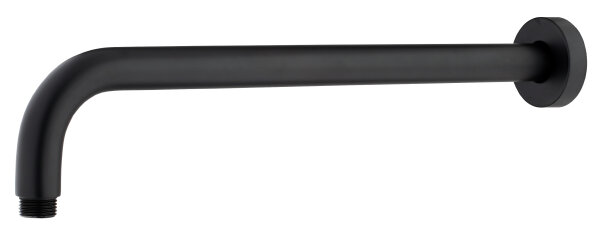 Wandarm 400x25mm, schwarz matt