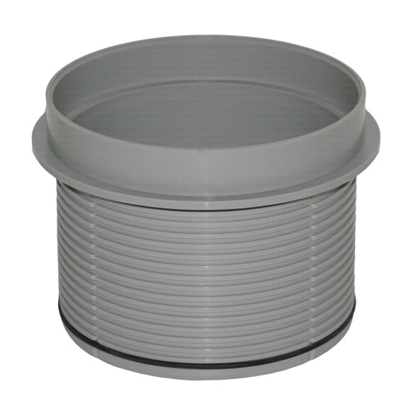 Viega Höhenausgleichsstück, Kunststoff grau, Höhenausgleich 45-100mm